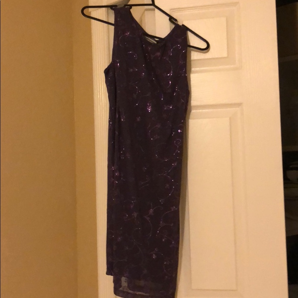 Purple dress